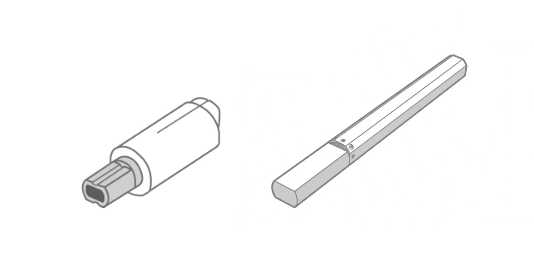 SR100 Ultra-Thin Rotary Damper
